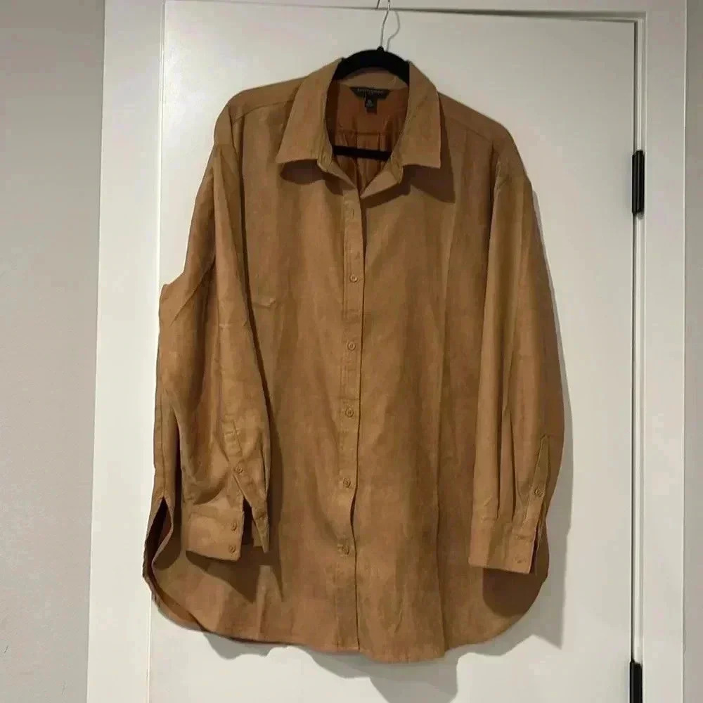 Banana Republic Light Brown Button Down Shirt